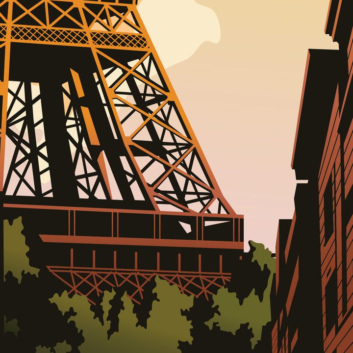 Paris Eiffel Tower | Poster A3 Print