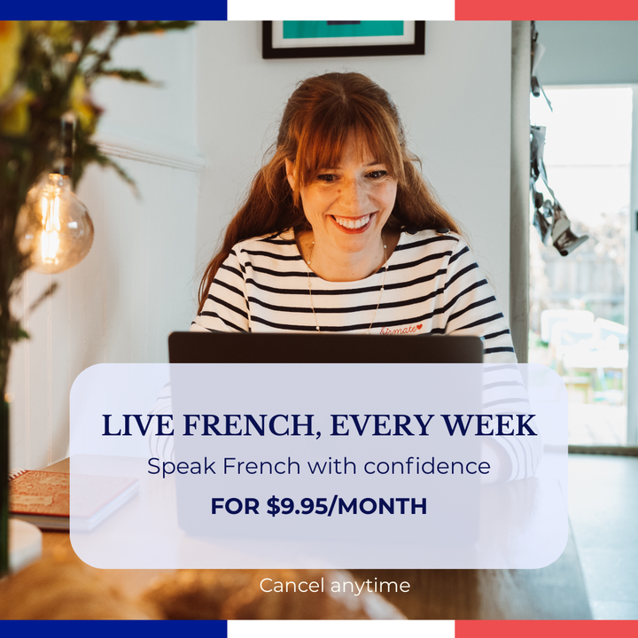 STANDARD PACKAGE - Conversational French Coaching with Eva