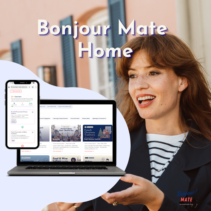 Bonjour Mate Monthly Membership