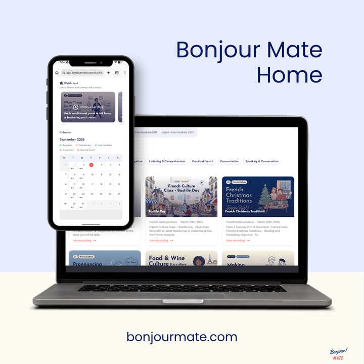 Monthly - French Classes